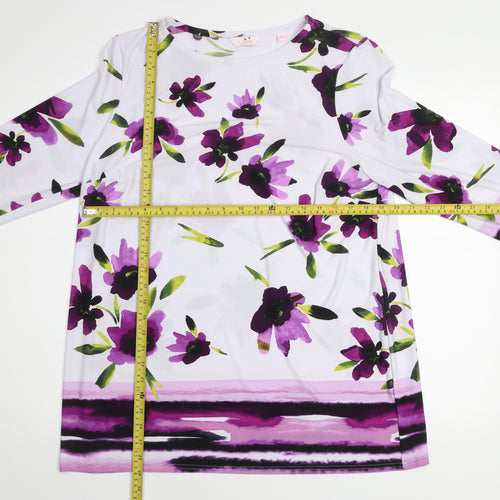 Julipa Women’s Multicoloured Floral Shift Dress Size 18