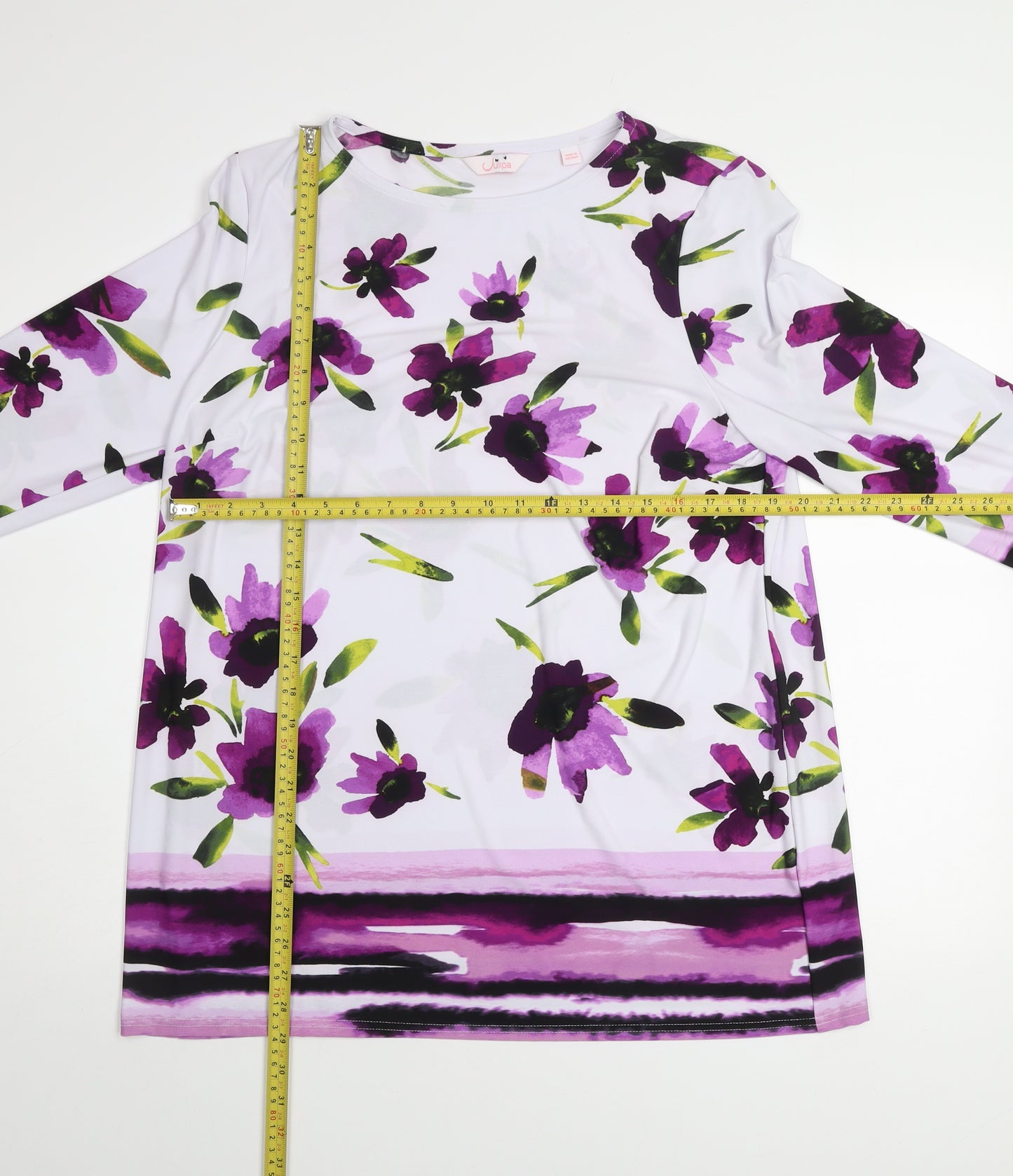 Julipa Women’s Multicoloured Floral Shift Dress Size 18