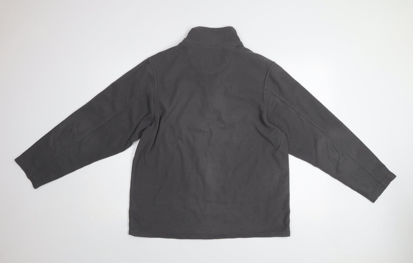Marks & Spencer Blue Harbour Men's Grey Fleece Pullover Sweatshirt L