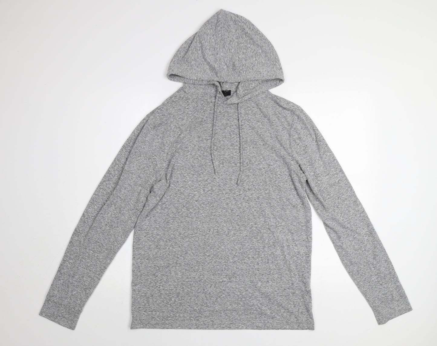Forever 21 Grey Lightweight Pullover Hoodie Unisex Adults S