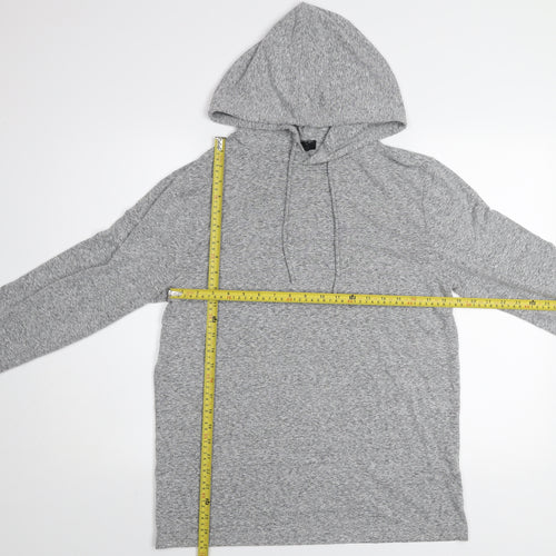 Forever 21 Grey Lightweight Pullover Hoodie Unisex Adults S
