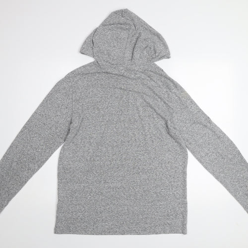 Forever 21 Grey Lightweight Pullover Hoodie Unisex Adults S