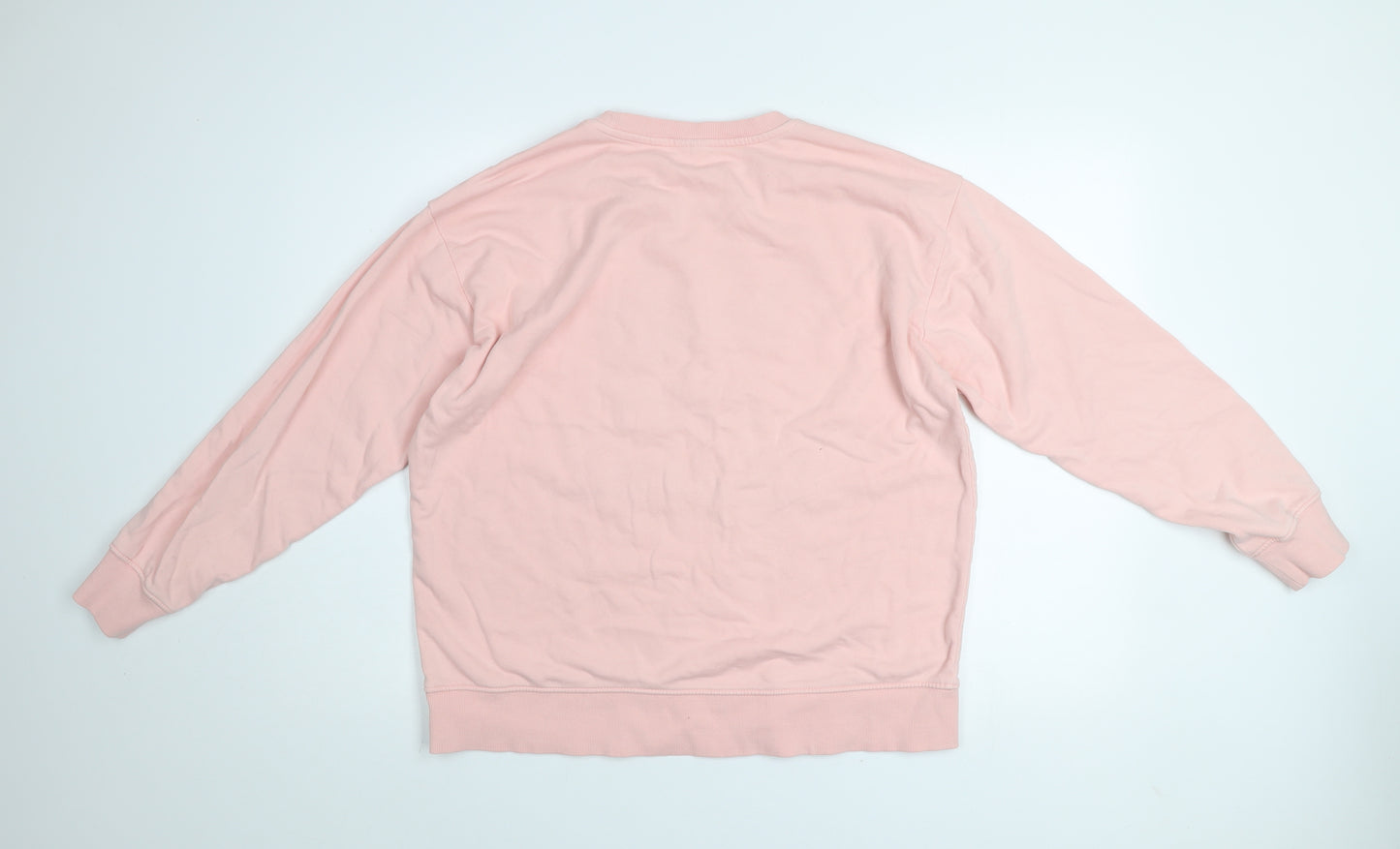 Beloved Woman Pink Pullover Sweatshirt L Hugs and Kisses Graphic