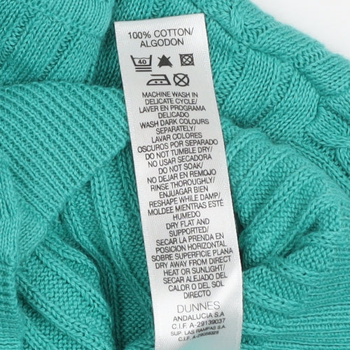 St. Bernard for Dunnes Womens Green Cotton Cardigan L
