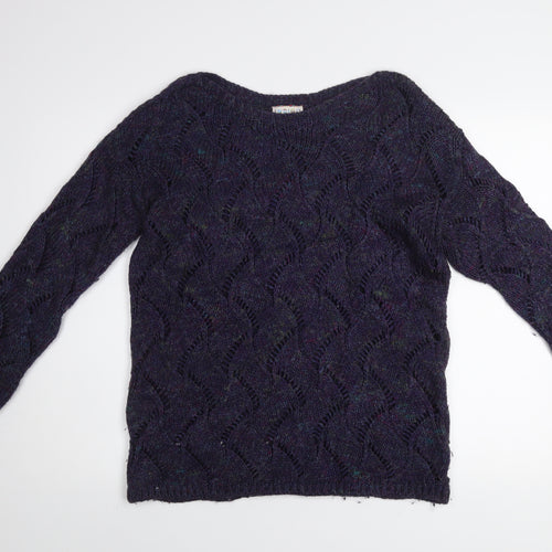 Marks and Spencer Women’s Purple Knit Pullover Jumper Size 12