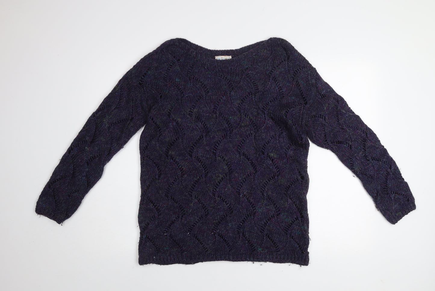 Marks and Spencer Women’s Purple Knit Pullover Jumper Size 12