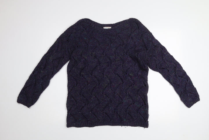 Marks and Spencer Women’s Purple Knit Pullover Jumper Size 12