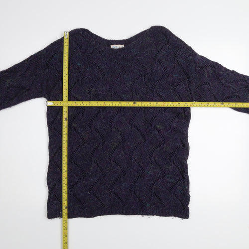 Marks and Spencer Women’s Purple Knit Pullover Jumper Size 12