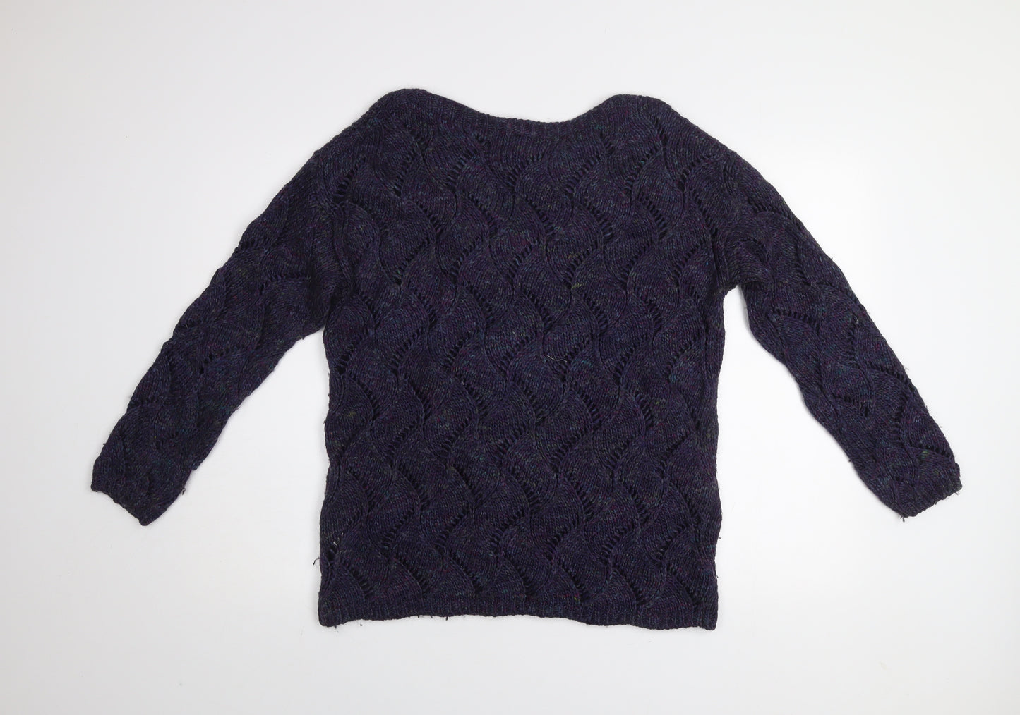Marks and Spencer Women’s Purple Knit Pullover Jumper Size 12