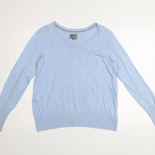 Culture Women’s Light Blue Pullover Jumper L Viscose Blend