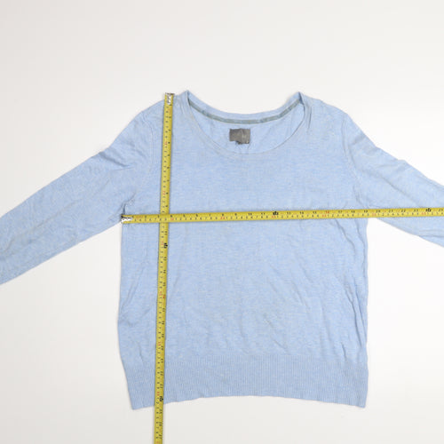 Culture Women’s Light Blue Pullover Jumper L Viscose Blend