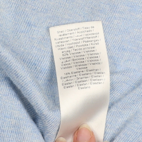 Culture Women’s Light Blue Pullover Jumper L Viscose Blend