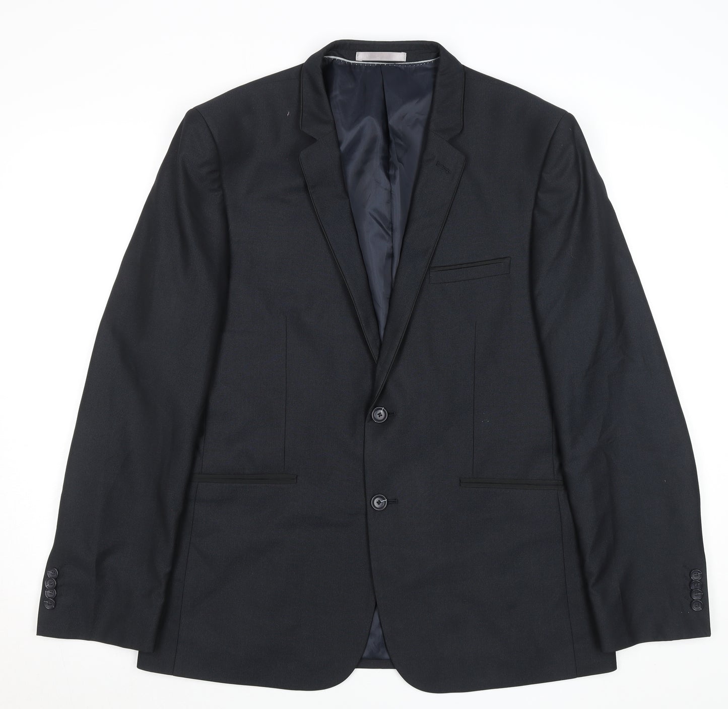 Burton Menswear London Men's Blue Slim Fit 42R Blazer Jacket