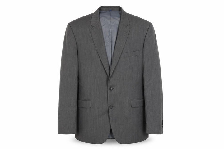 Burton Menswear London Men's Grey 46R Regular Fit Wool Blend Blazer