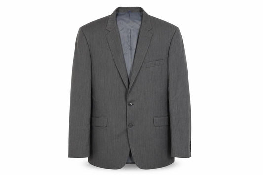 Burton Menswear London Men's Grey 46R Regular Fit Wool Blend Blazer