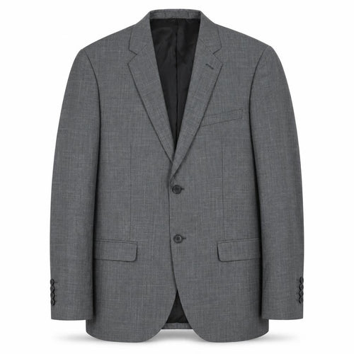 Sazio Men's Grey Size 48 Regular Fit Single-Breasted Blazer