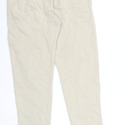 Nike Women’s Beige Jogger Sweatpants Small Cotton Blend