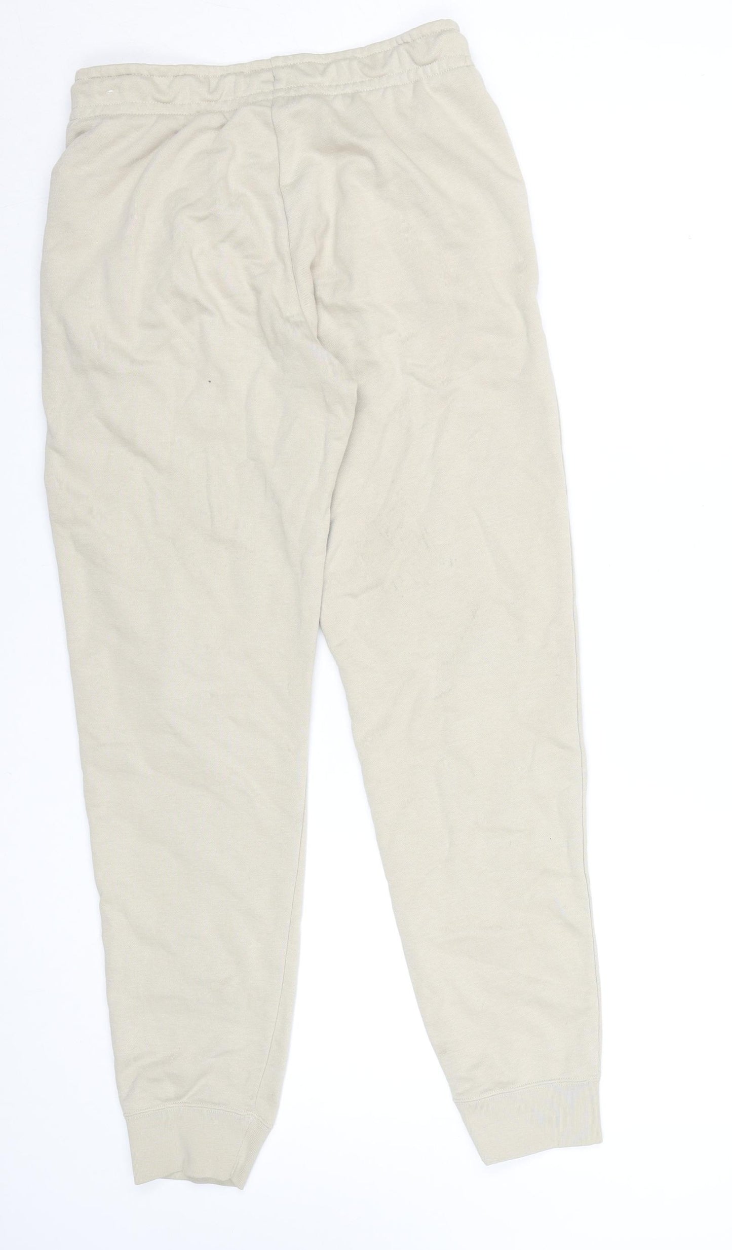Nike Women’s Beige Jogger Sweatpants Small Cotton Blend