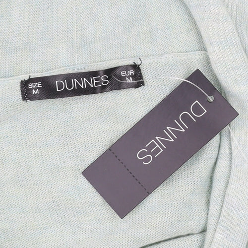 Dunnes Women’s Light Green Knit Long Sleeve Open Cardigan Size 12