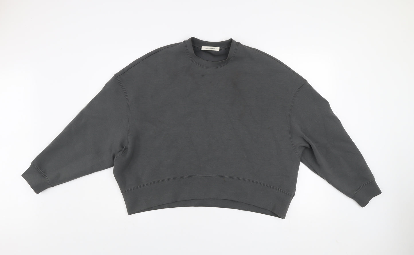 Alessandro Paccuci Womens Grey Pullover Sweatshirt Size 10 Relaxed Fit