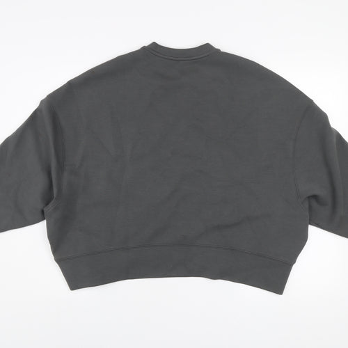 Alessandro Paccuci Womens Grey Pullover Sweatshirt Size 10 Relaxed Fit