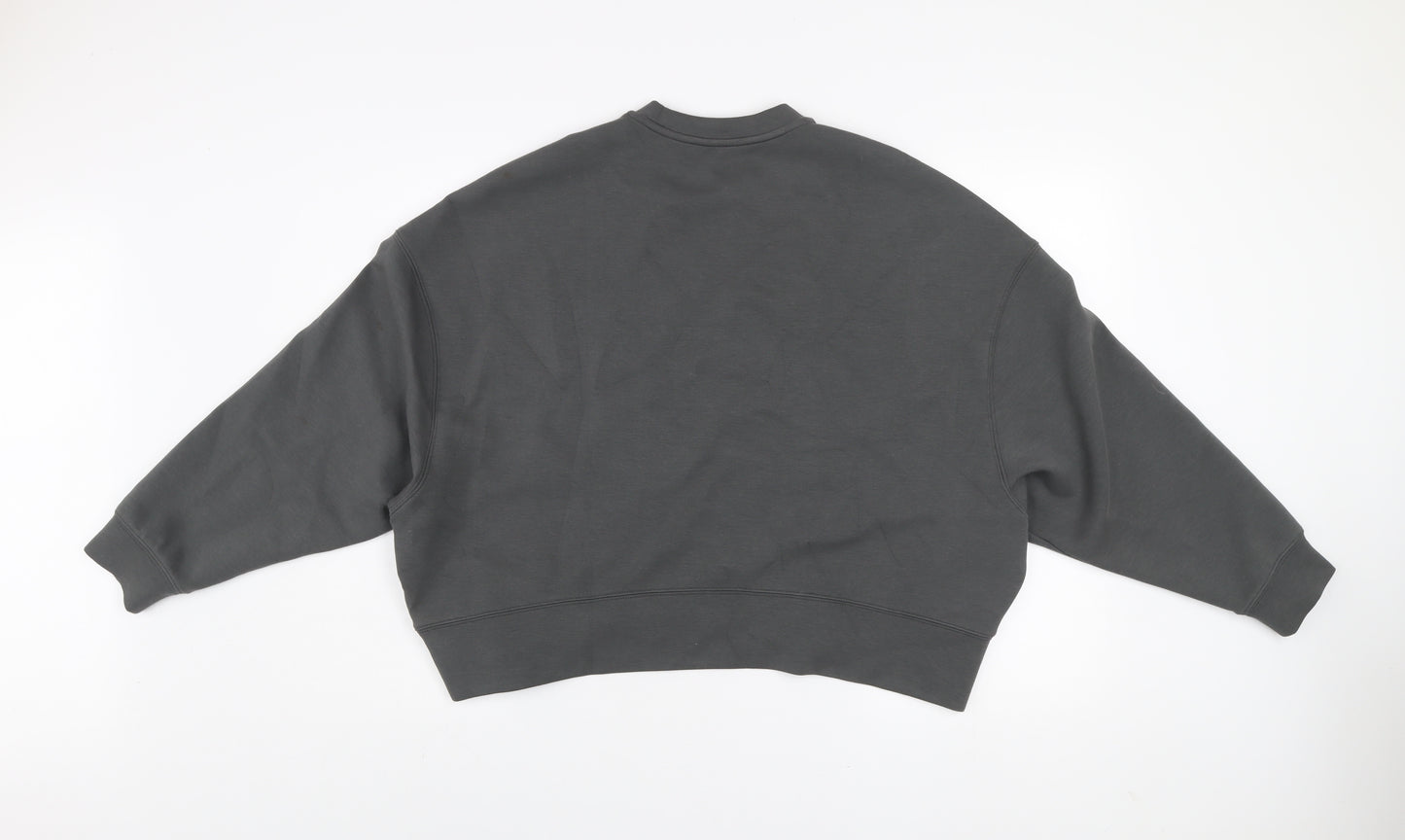 Alessandro Paccuci Womens Grey Pullover Sweatshirt Size 10 Relaxed Fit