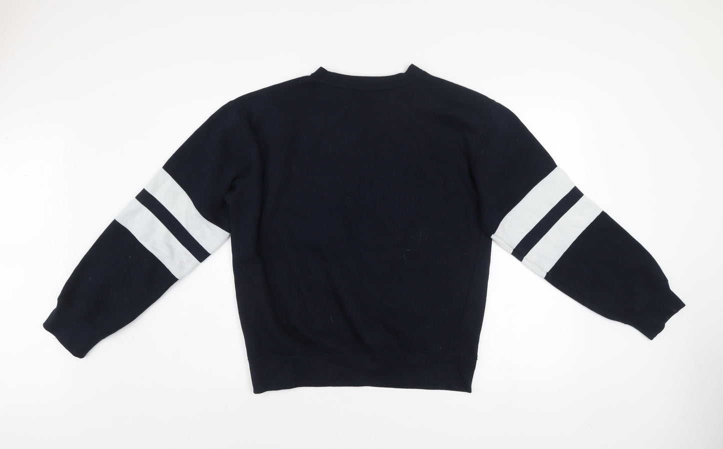 New York Popular Women's Navy Blue Pullover Sweatshirt Size L