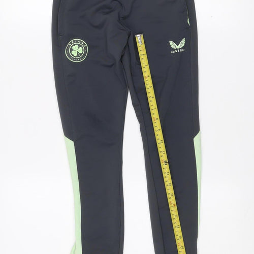 Castore Boys Black 146 Track Pants Football Training Trousers