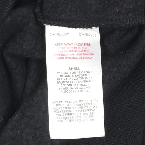 Ellesse Men's Black Pullover Hoodie Size M Regular Fit Sweatshirt