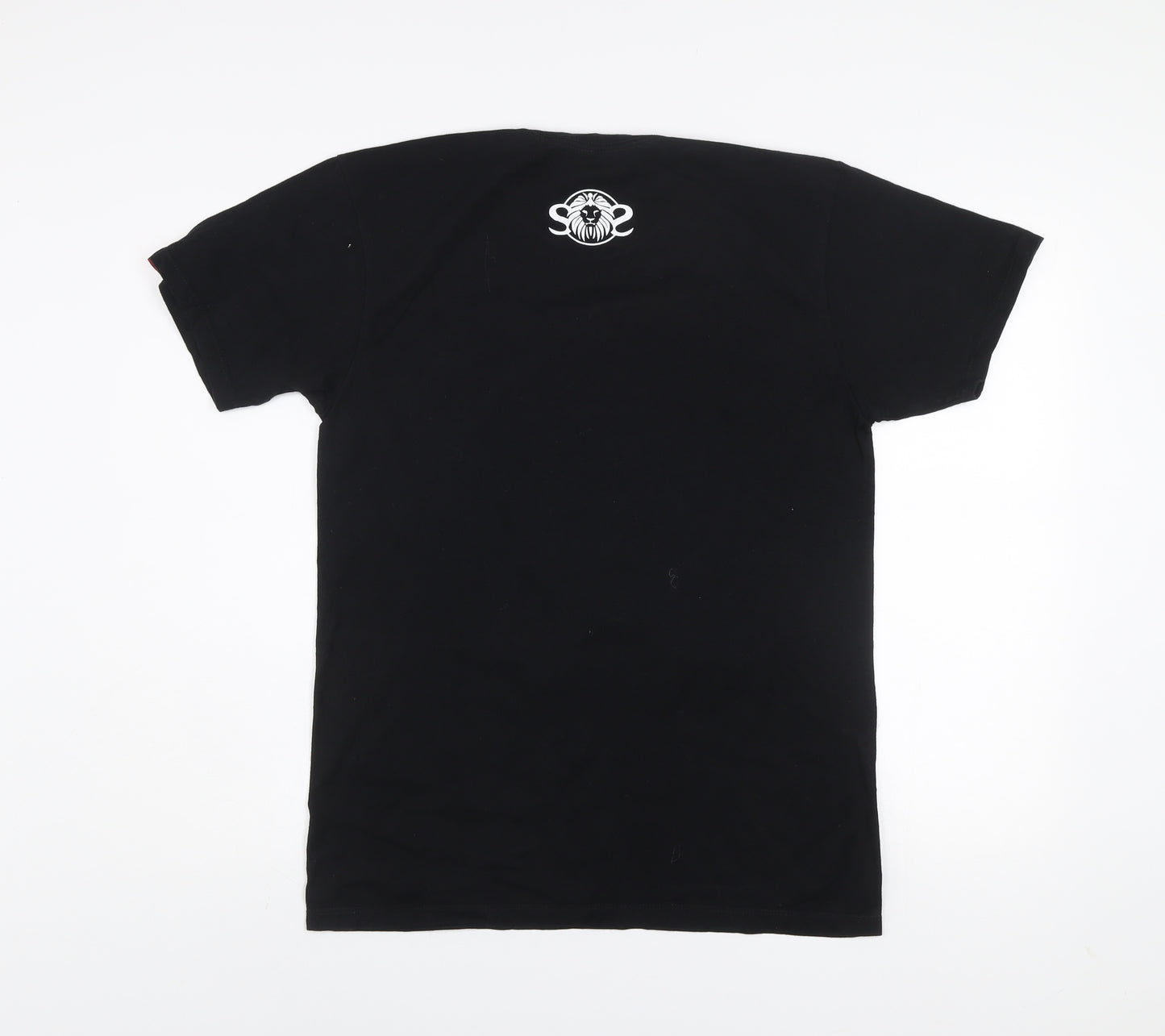 Soulstar Men's Black SWAG MERA DESI Graphic Print T-Shirt Medium