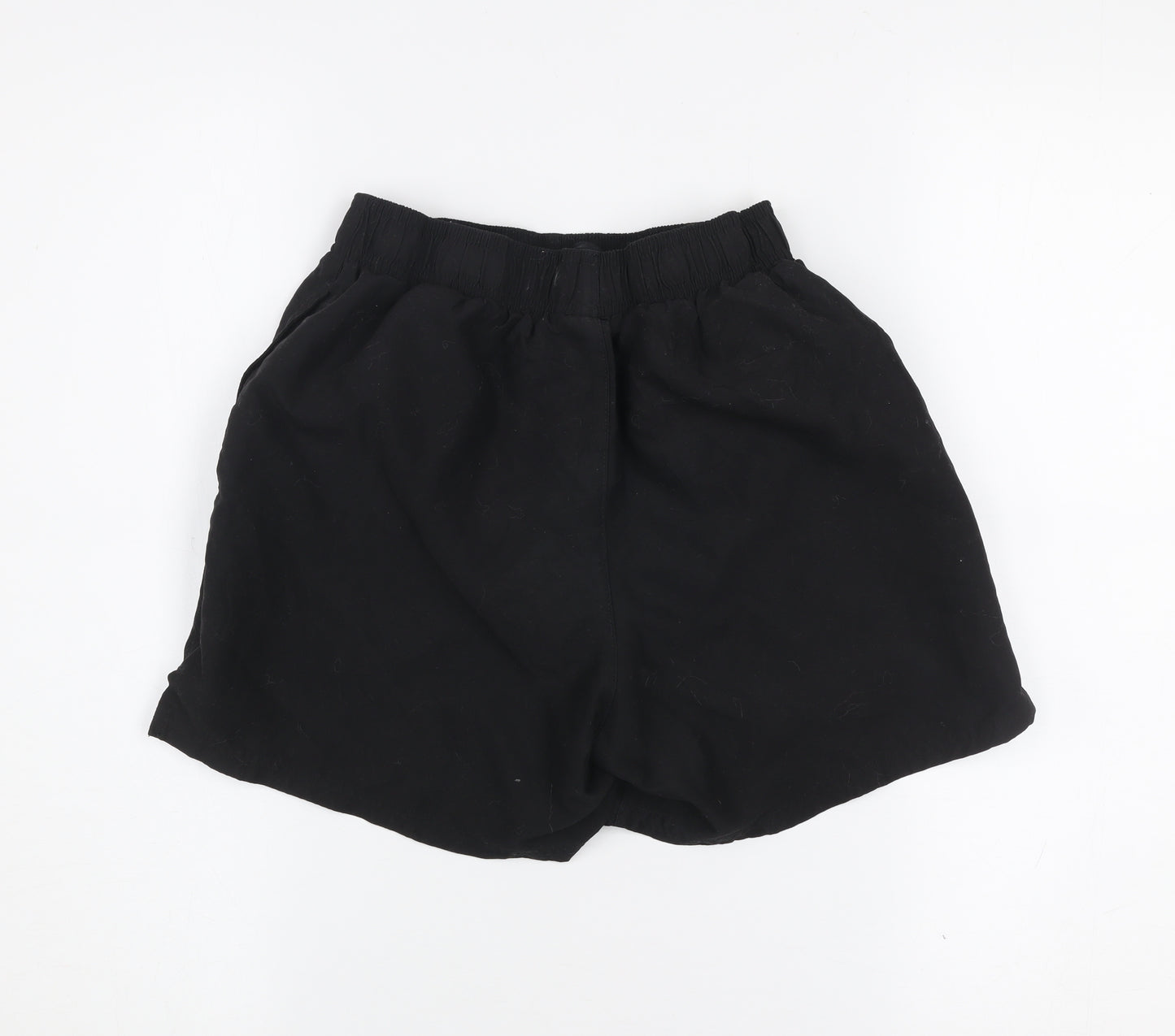 Nike Womens Black Small Polyester Running Shorts