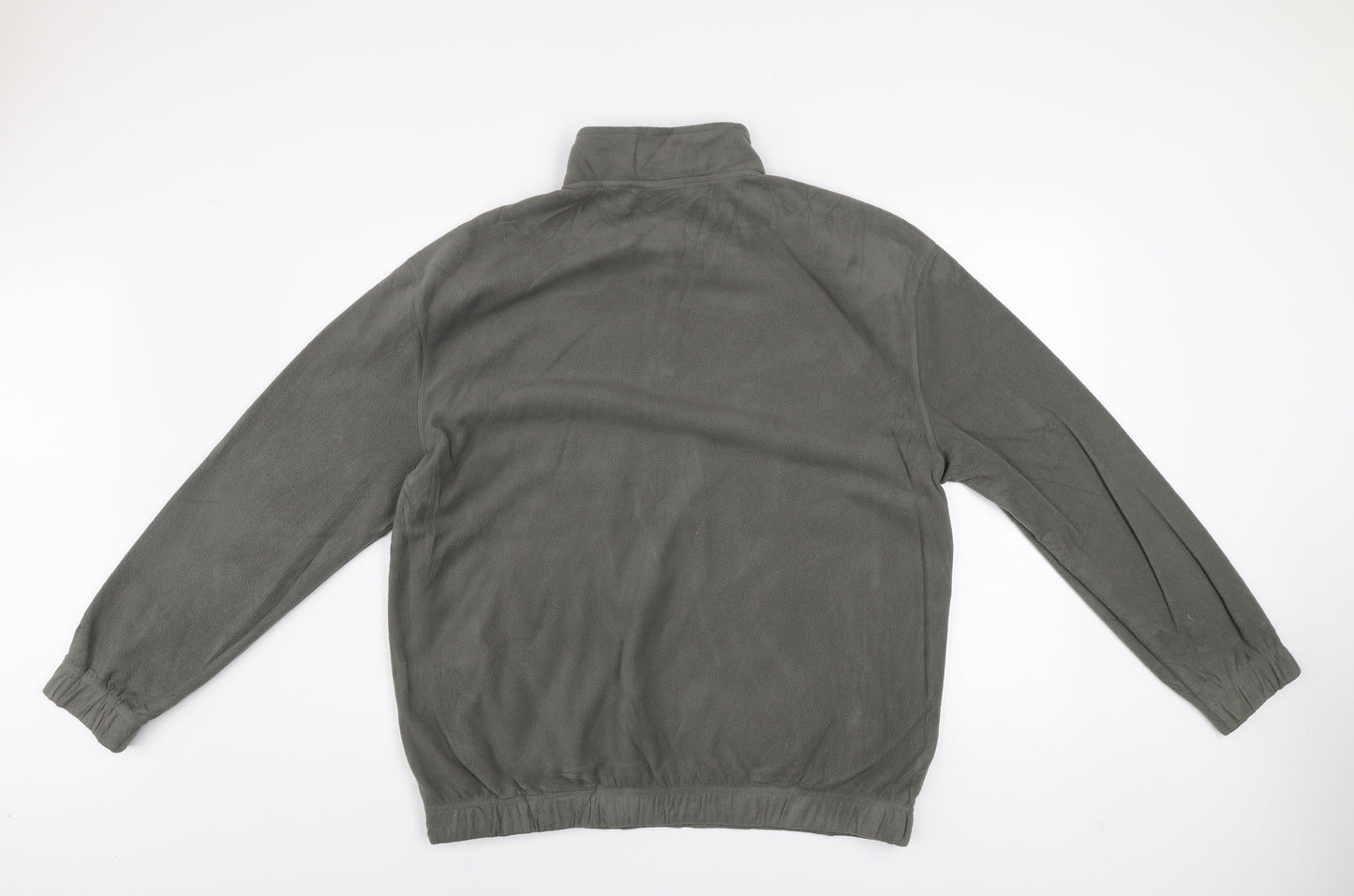 MP Men’s Grey Fleece 1/4 Zip Pullover Sweatshirt Size M