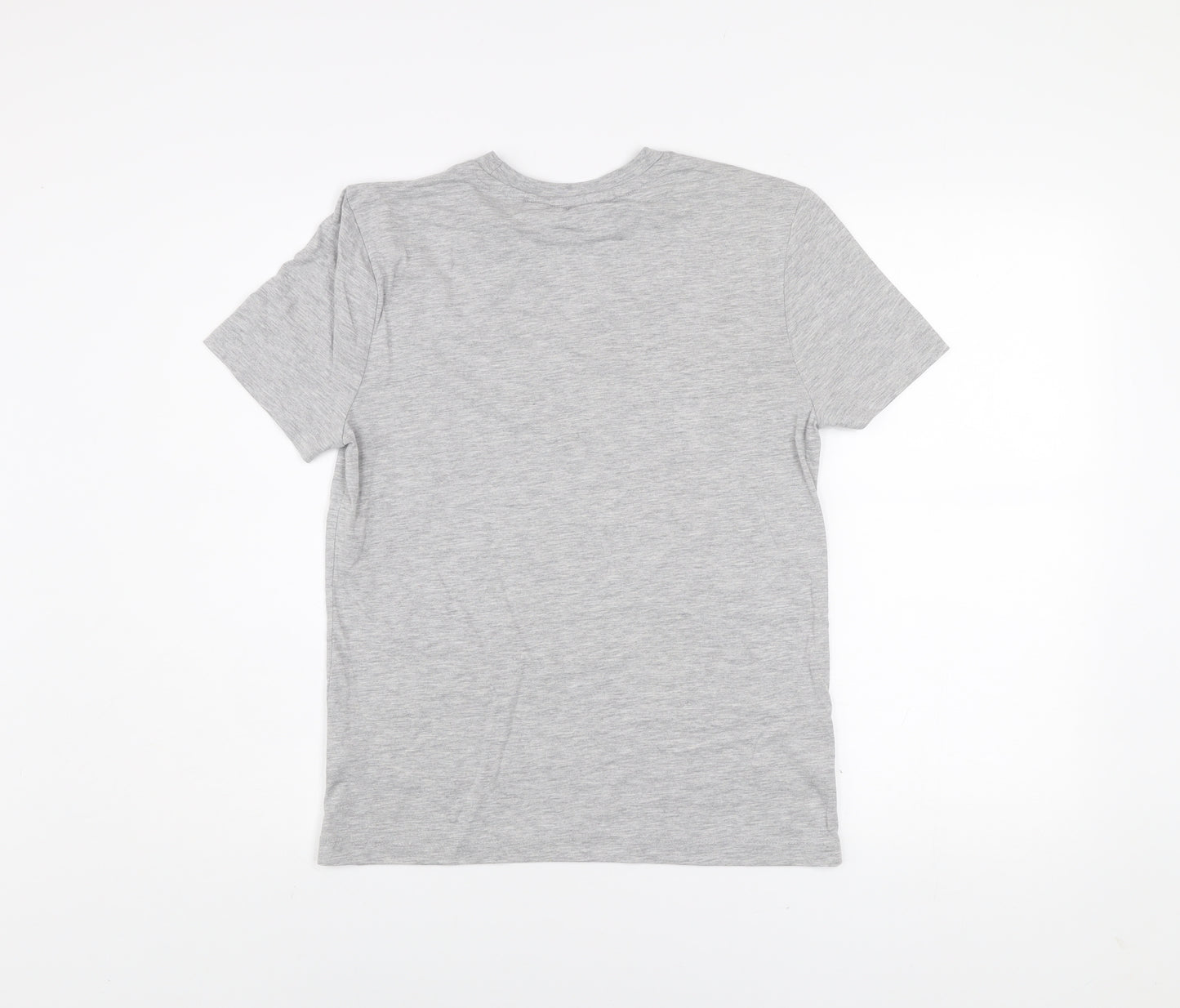 Cobra Kai Men's Grey Crew Neck Graphic T-Shirt Size S
