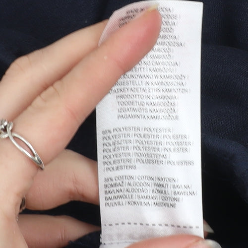 Lonsdale Men’s Blue Jogger Sweatpants M Fleece Tapered Fit