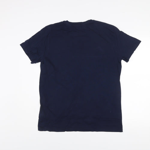 Stanley/Stella Men’s Navy Gemini Graphic Organic Cotton T-Shirt M