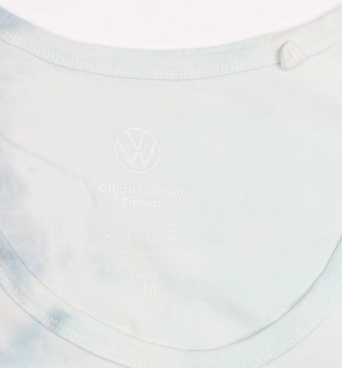 Next Men’s Blue Tie-Dye Volkswagen Sleeveless Top M