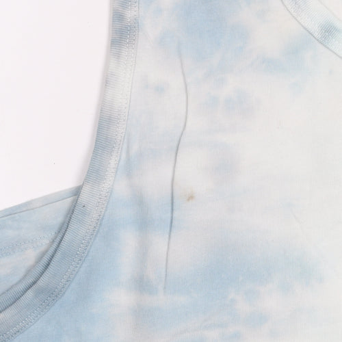 Next Men’s Blue Tie-Dye Volkswagen Sleeveless Top M