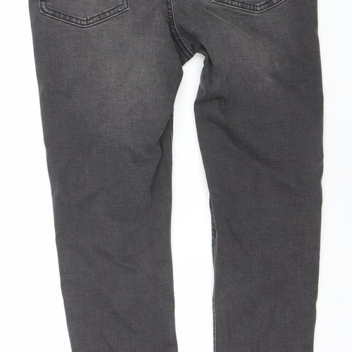 Denim Co Women's Black Skinny Jeans Size 14 Regular Stretch Denim