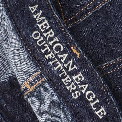 American Eagle Outfitters Women's Blue Size 8 Skinny Stretch Jeans