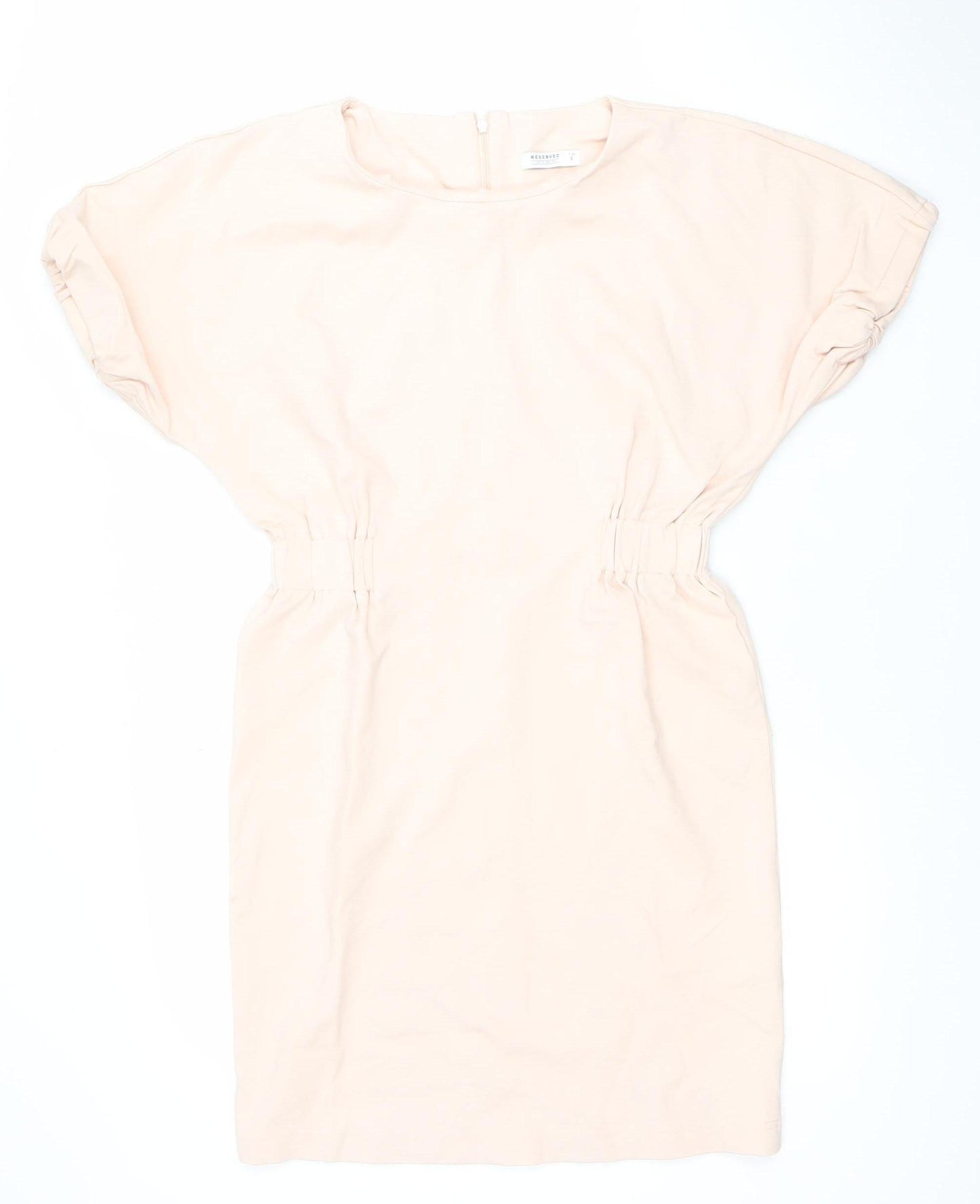Reserved Women’s Beige Bodycon Dress Size S Knee Length