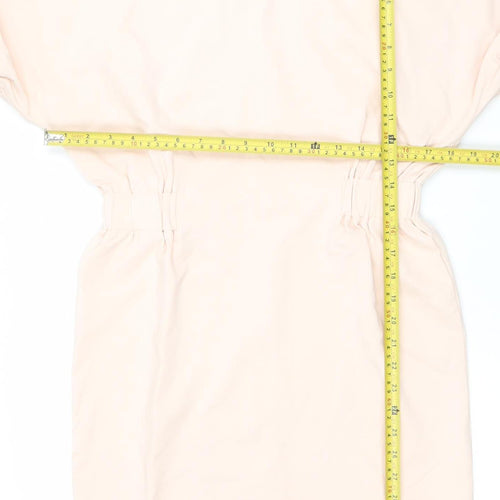 Reserved Women’s Beige Bodycon Dress Size S Knee Length