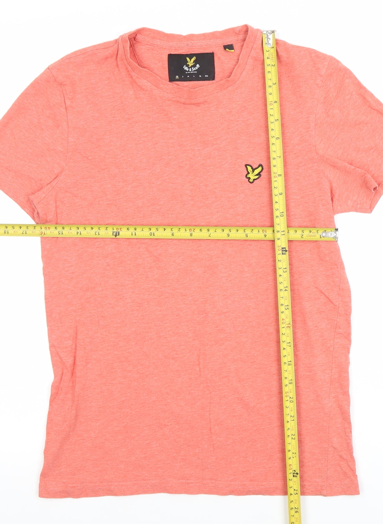Lyle & Scott Men's Coral Crew Neck Short Sleeve T-Shirt XS
