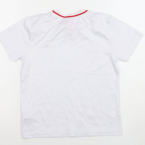 Liverpool FC Boys White Short Sleeve Jersey T-Shirt 7-8 Years