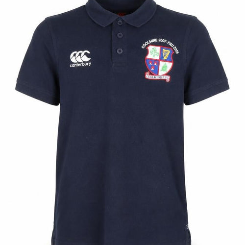 Canterbury Boys Navy Polo Shirt 12 Years Rugby Club Embroidered Top