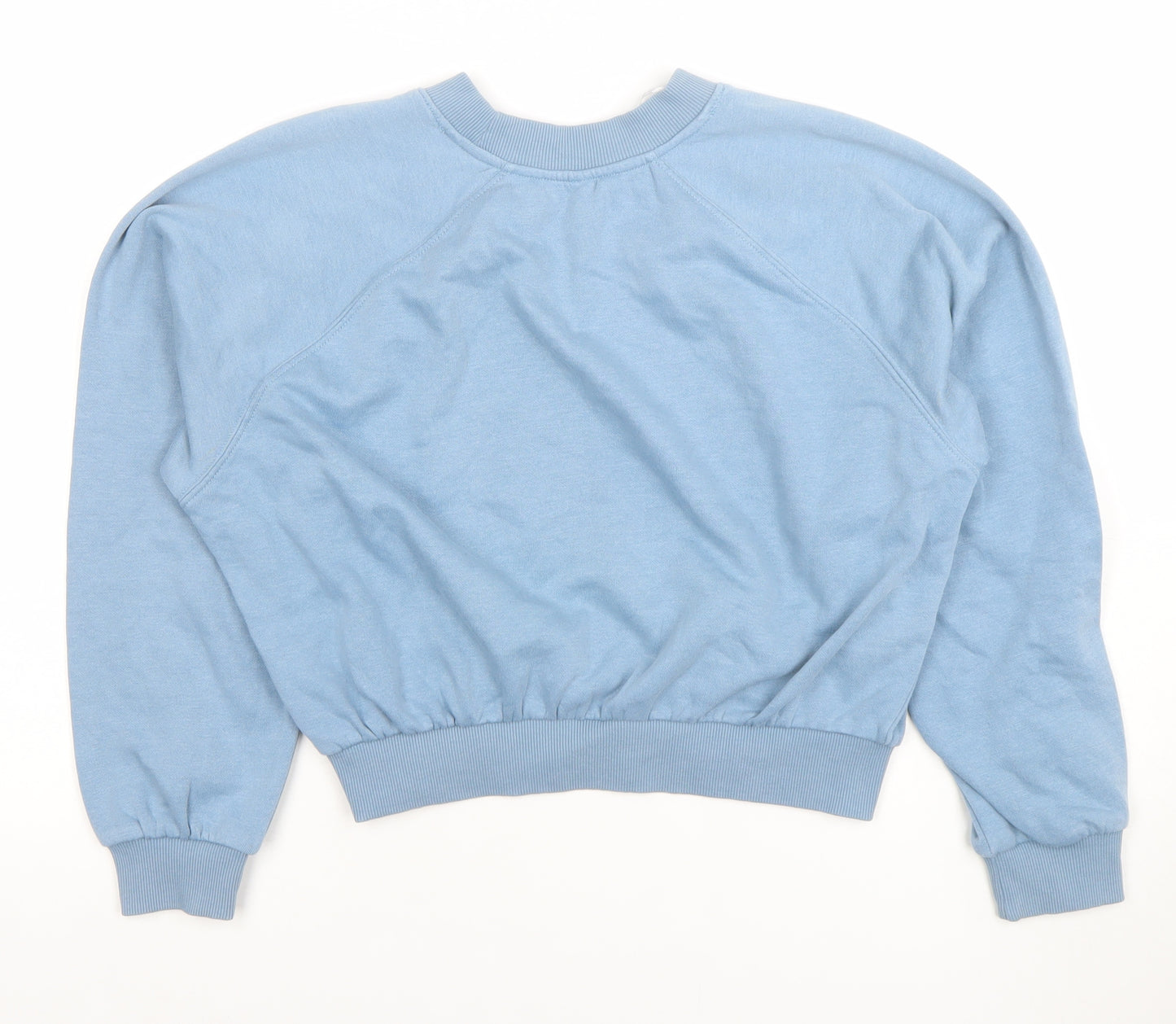 H&M Divided Women Blue XS Pullover Sweatshirt 'Feel Empathy'
