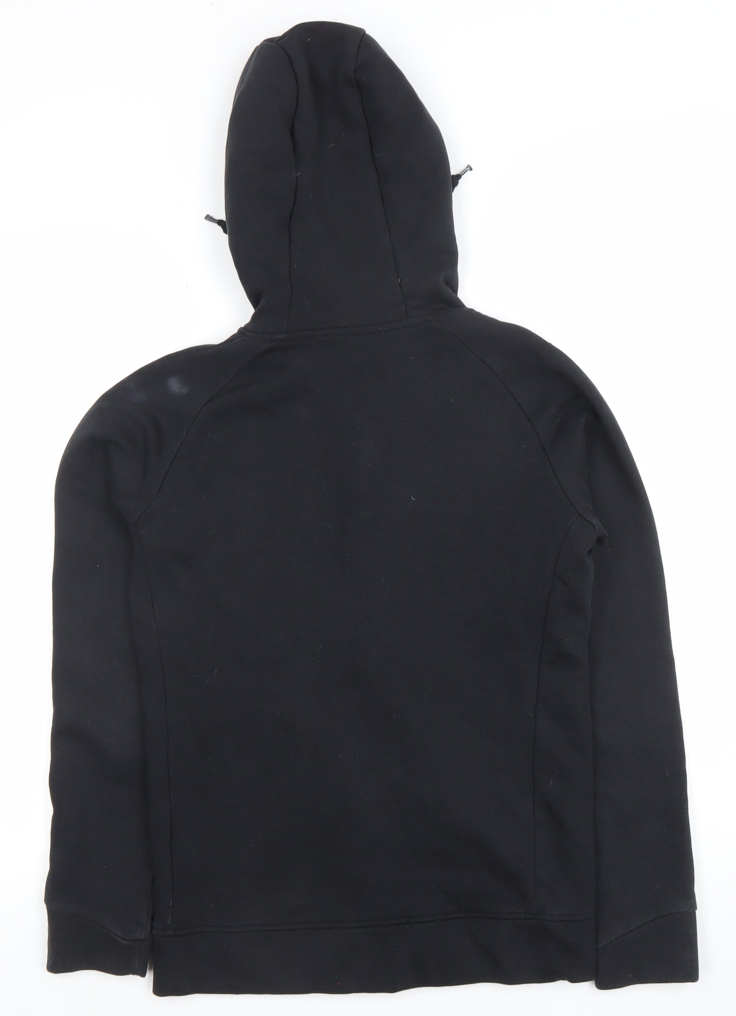 Björn Borg Women's Black Full Zip Hoodie Size 6 Cotton Blend