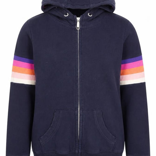 Next Girls Blue Colourblock Full Zip Hoodie 13 Years
