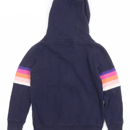 Next Girls Blue Colourblock Full Zip Hoodie 13 Years