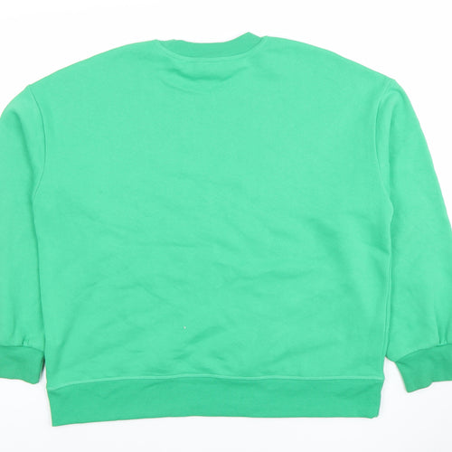 Primark Women's Green Ireland Graphic Pullover Sweatshirt Size M