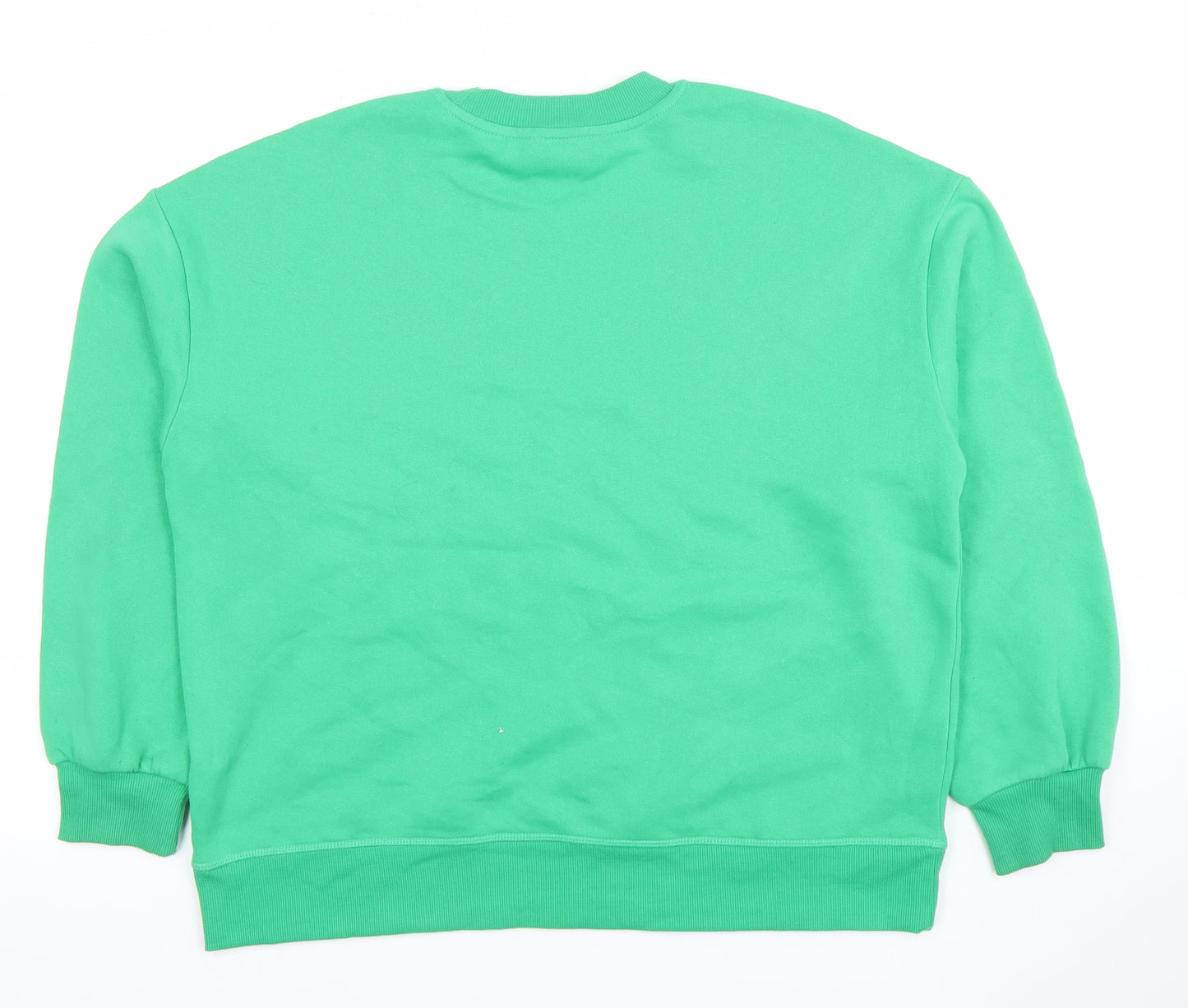 Primark Women's Green Ireland Graphic Pullover Sweatshirt Size M